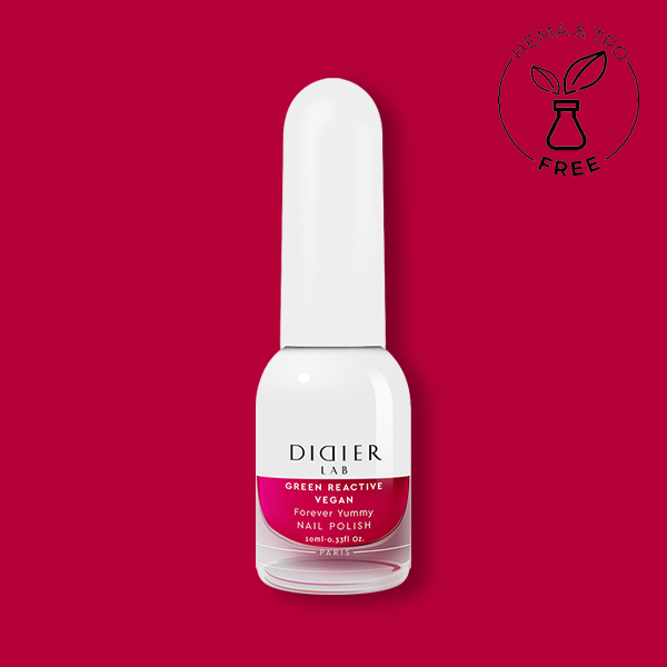 Green reactive, vegan nail polish "Didier Lab", Forever Yummy, 10ml