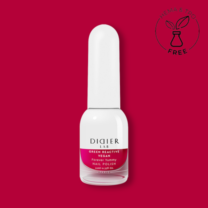 Green reactive, vegan nail polish "Didier Lab", Forever Yummy, 10ml