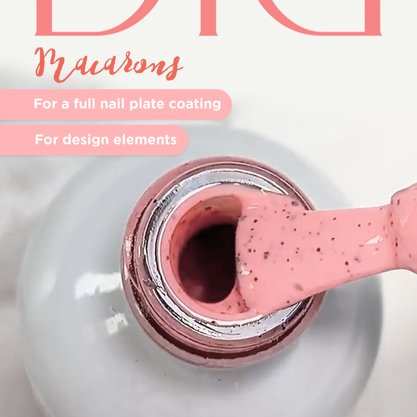 Gellak "Didier Lab", Macarons, Yummy Donut 10 ml