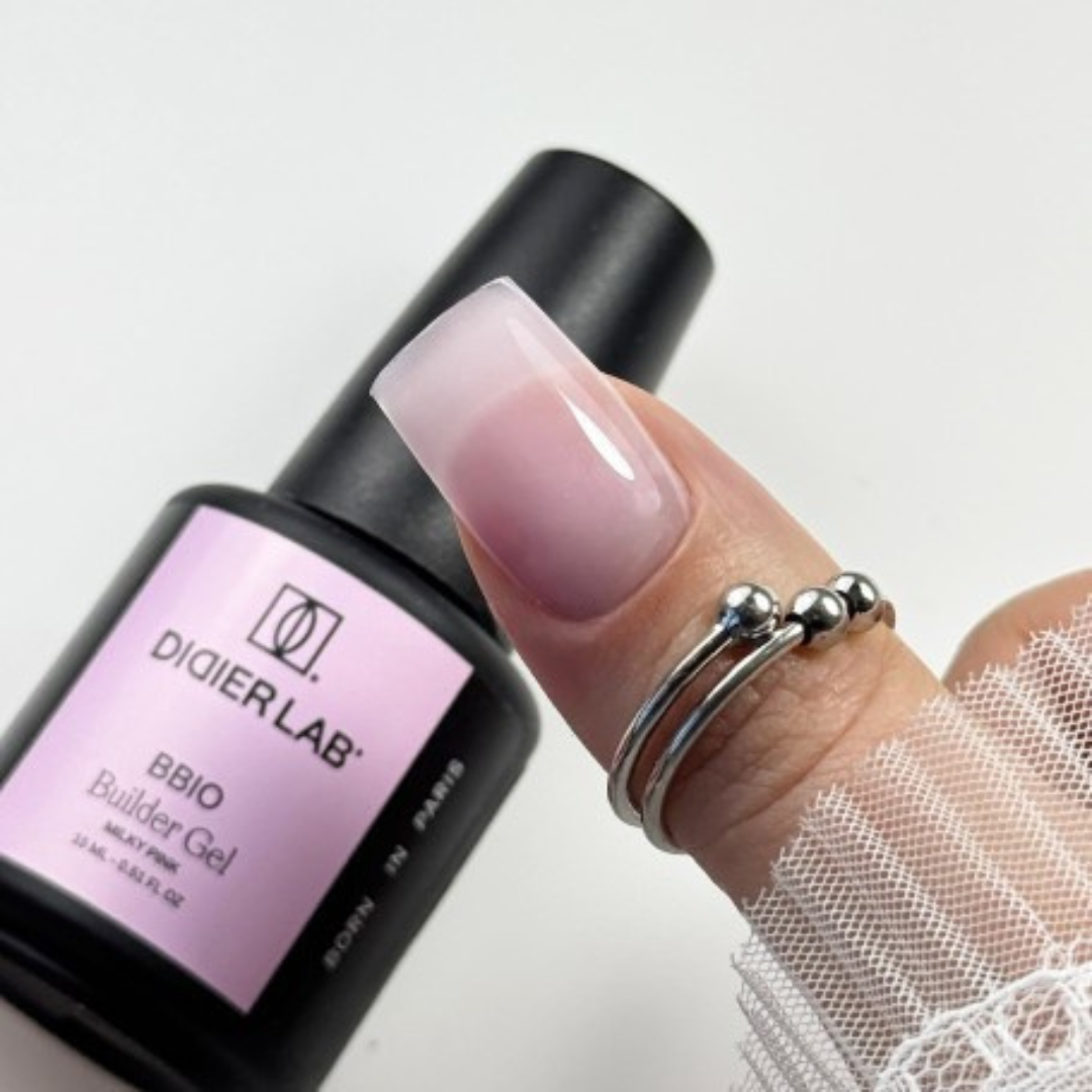 Builder Gel BBIO "Didier Lab", Milky Pink, 15ml