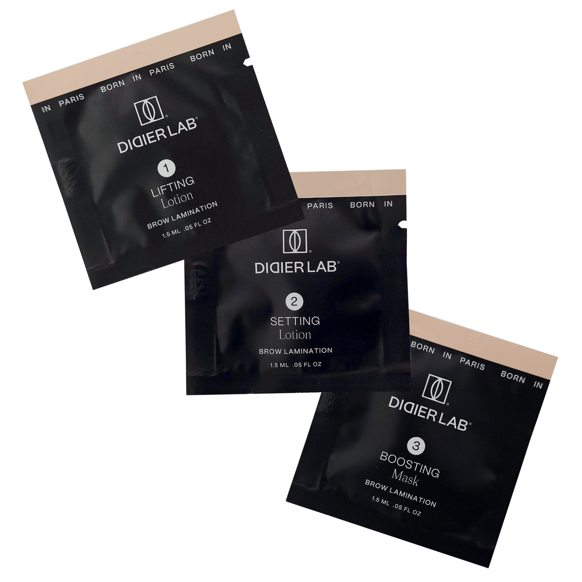 Regenerative Brow Lamination Kit Cysteamine HCL 3x1 st. x 1,5 ml