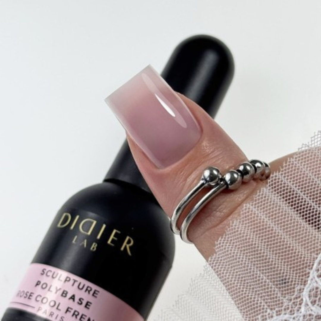 Sculpture Polybase "Didier Lab", rose cool french , 10ml