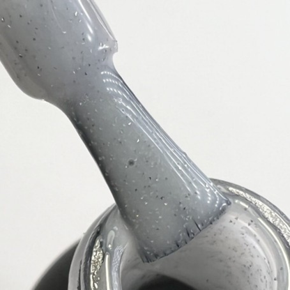 Gellak, Rubber base foil, smoky white, 10ml