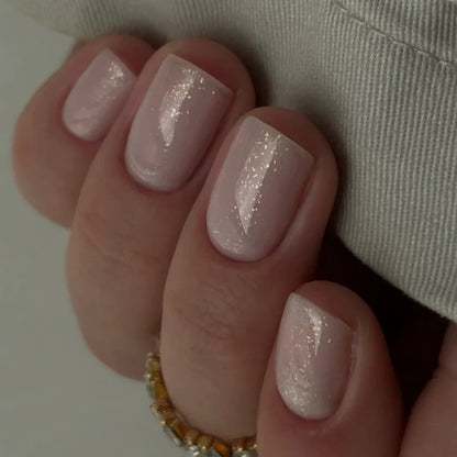 Gellak "Didier Lab", Glitter Top coat, gold, 10 ml