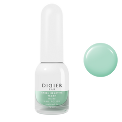 Green reactive, vegan nail polish "Didier Lab", mojito, 10ml