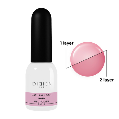 Gellak "Didier Lab", Natural look, No10