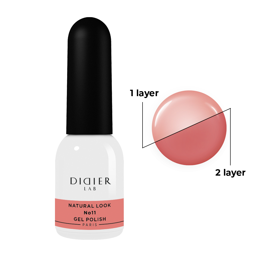 Gellak "Didier Lab", Natural look, No11
