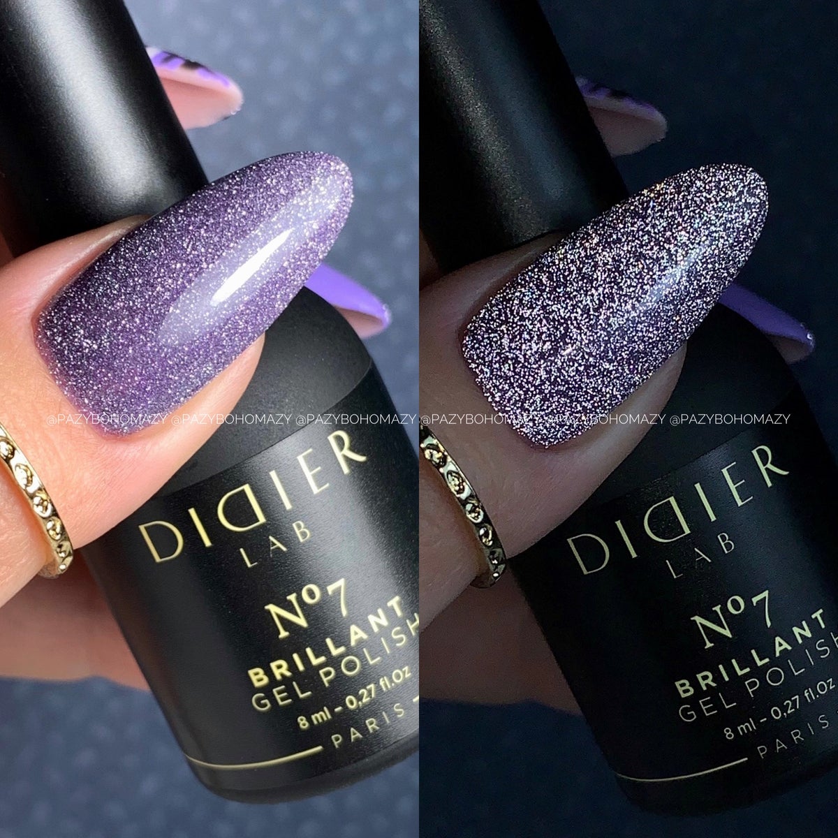 Gellak "Didier Lab", Brillant, No7, 8ml