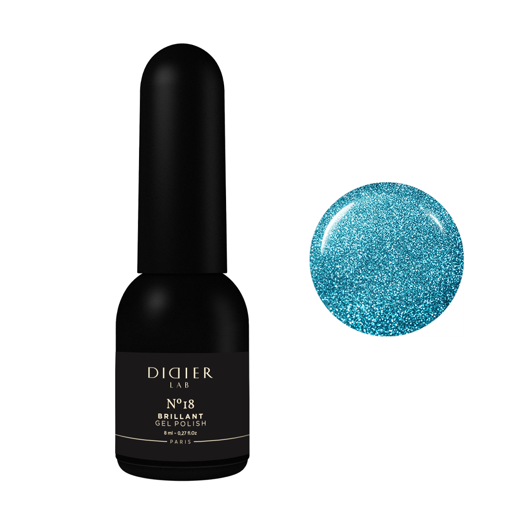 Gellak "Didier Lab", Brillant, No18, 8ml