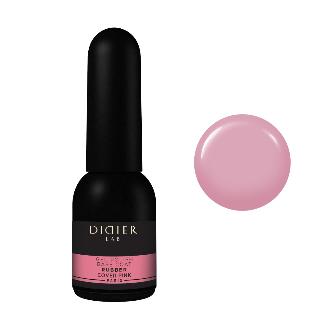 Gellak, Rubber base coat, cover pink, 10ml