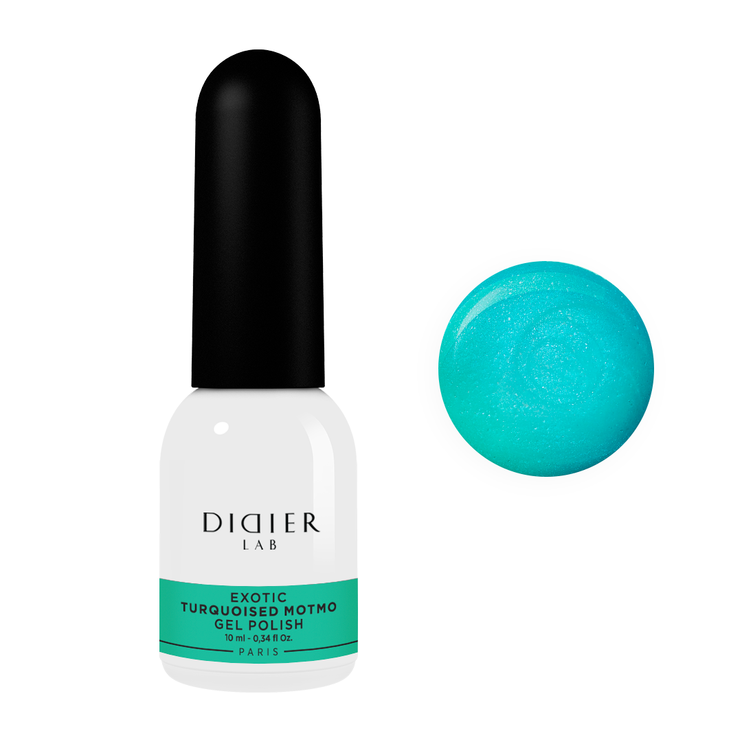Gellak "Didier Lab", Exotic, Turquoised Motmo, 10ml