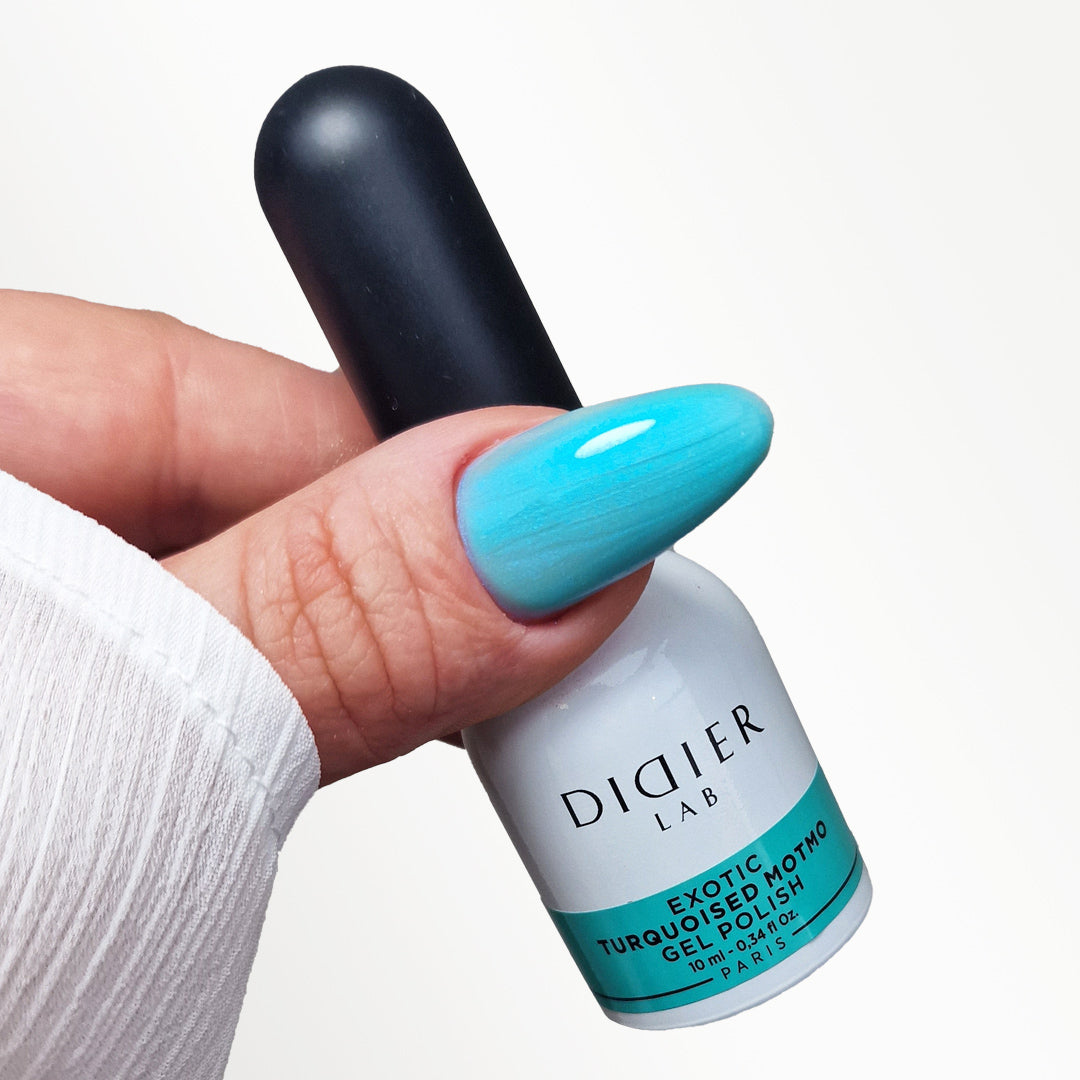 Gellak "Didier Lab", Exotic, Turquoised Motmo, 10ml