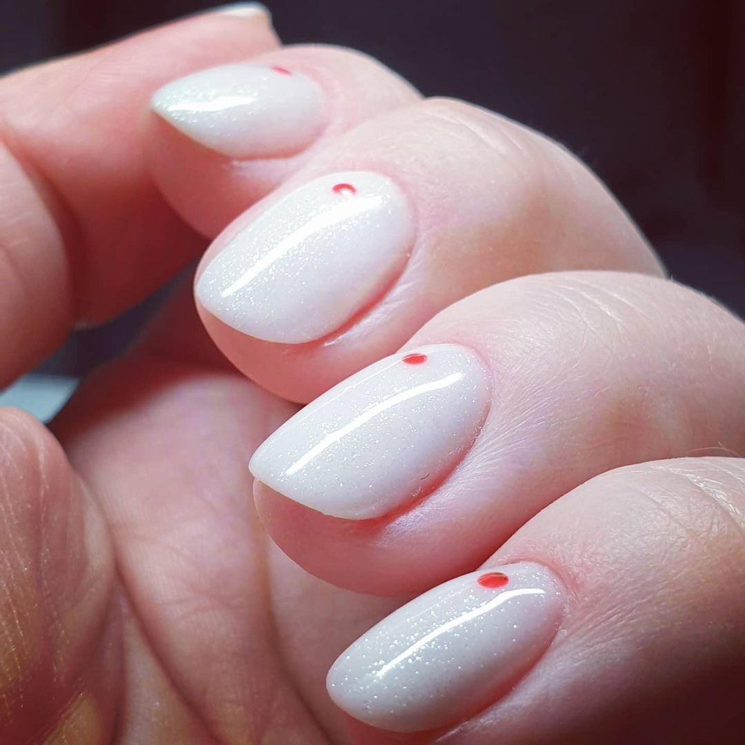 Fiber base gel "Didier Lab", Shimmer White,
