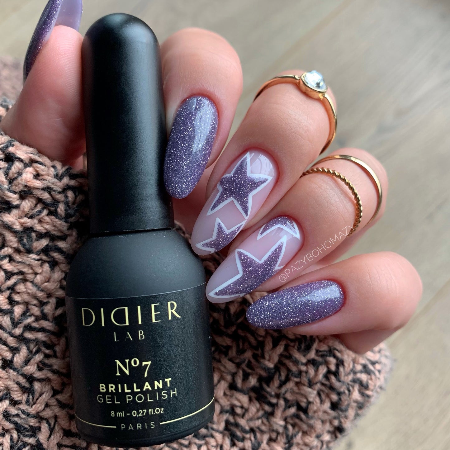 Gellak "Didier Lab", Brillant, No7, 8ml