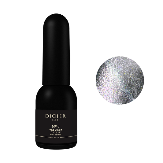 Gellak Top coat no wipe "Didier Lab", CatEye, No2