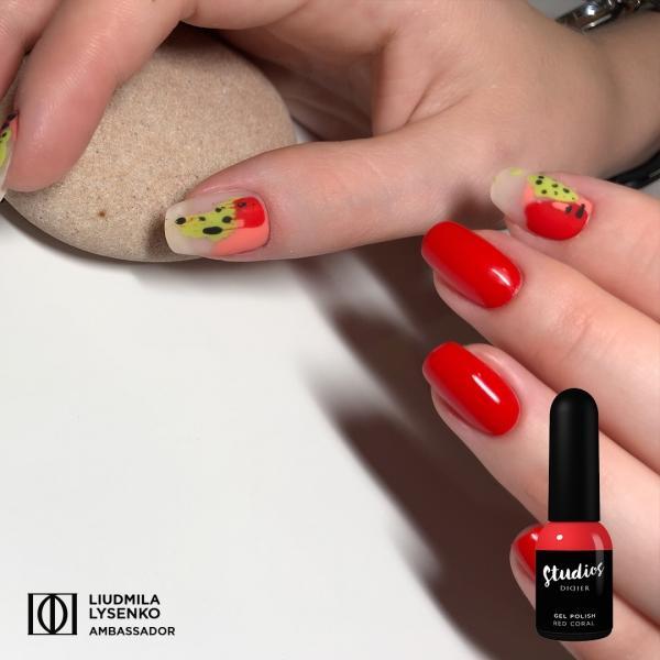 Didierlab Coral Collection Limited Edition Gel polish Studios, red coral,  8ml