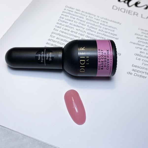 Gellak, Rubber base coat, cover pink, 10ml