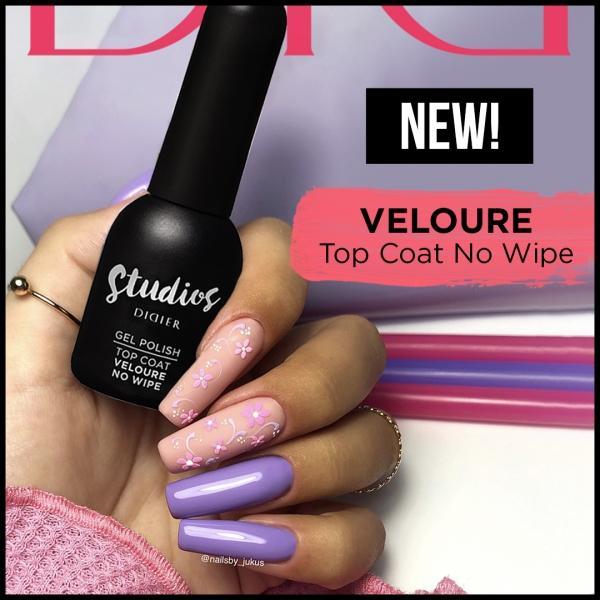 Studios Didier, Veloure Top coat No wipe, 8 ml