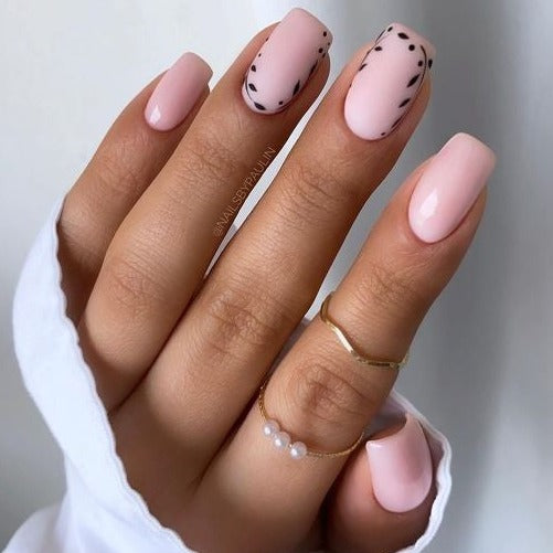 Gellak, Rubber base coat, light pink, 10ml
