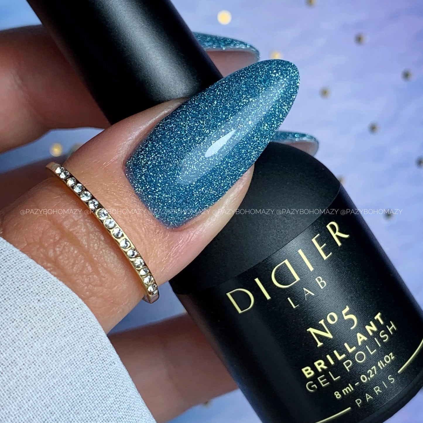 Gellak "Didier Lab", Brillant, No5, 8ml